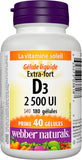 Webber Naturals Omega-3 Triple Strength + Vitamin D3 900 mg - 180 Softgels