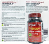 Webber Naturals RoyalRed Krill Oil Plus 750 mg - 120 Softgels