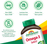 Jamieson Omega-3 Select 1,000 mg - 200 Softgels